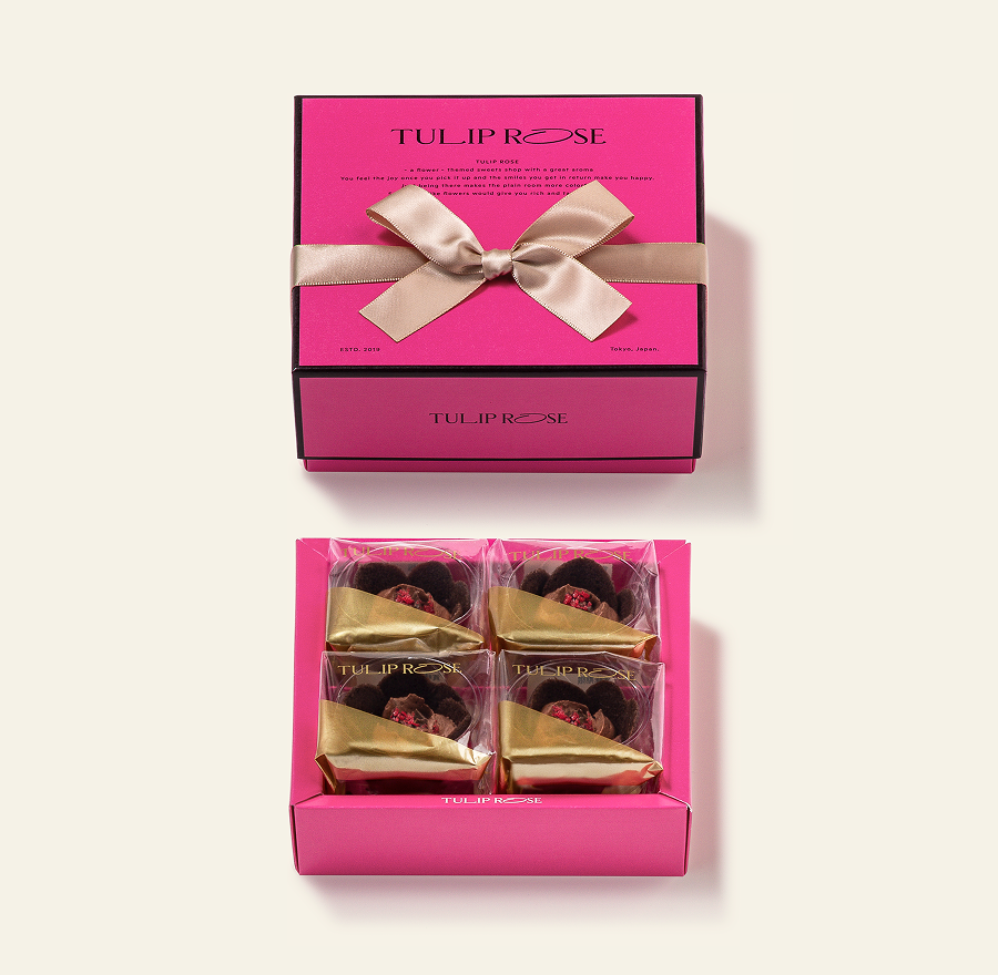 チューリップローズ ショコラ・フルコース 4個入