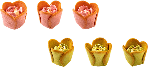 チューリップローズラングドシャ